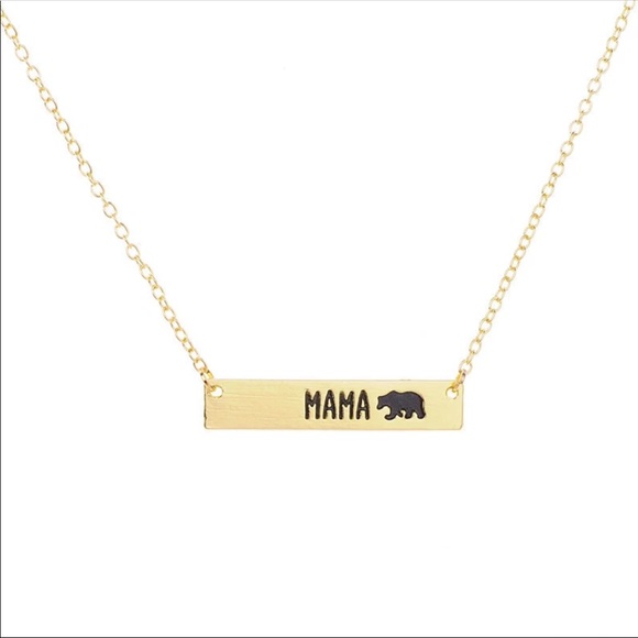 “Mama Bear” chain link Necklace- **Must Have” - Picture 2 of 3